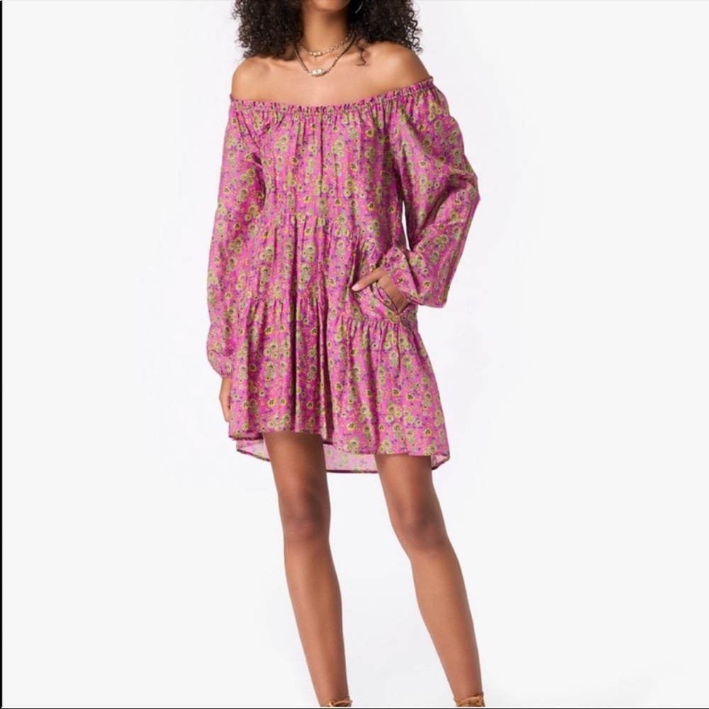Xirena Daylin Pink Amethyst Dress NWT cotton/silk